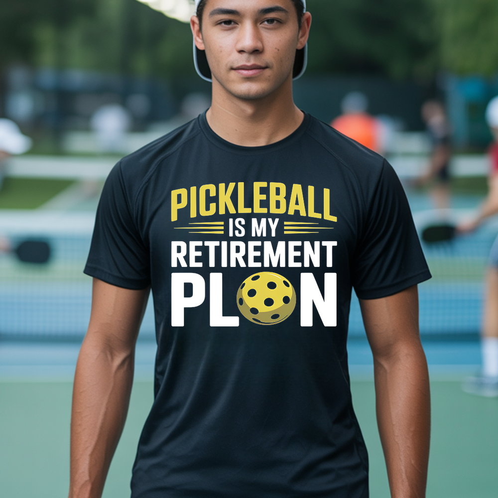 Pickleball My Retirement Plan Unisex T-Shirt - Picklechillz