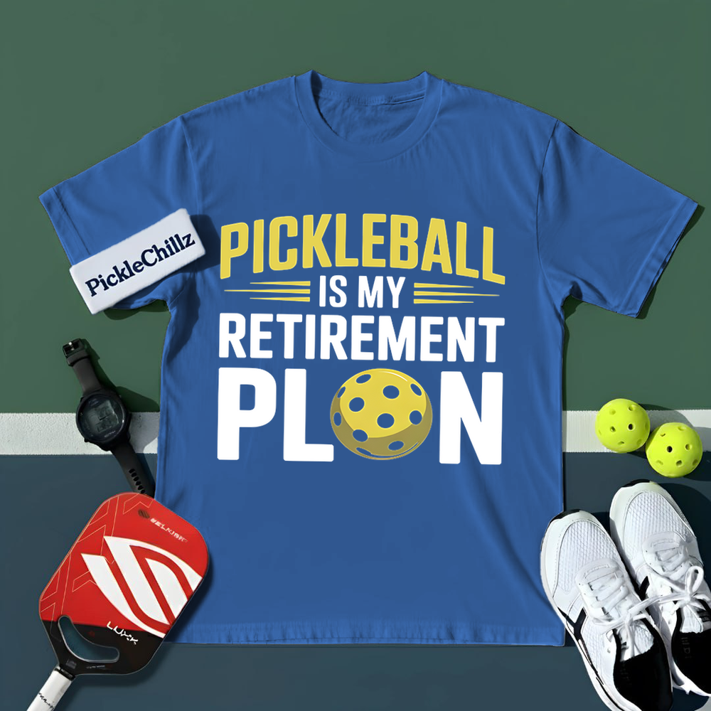 Pickleball My Retirement Plan Unisex T-Shirt - Picklechillz