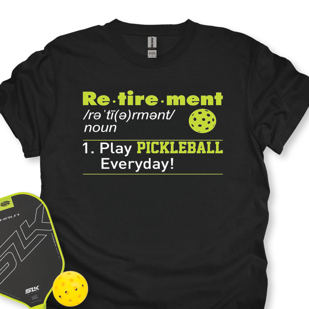 Pickleball Retirement Define Unisex T-Shirt - Picklechillz