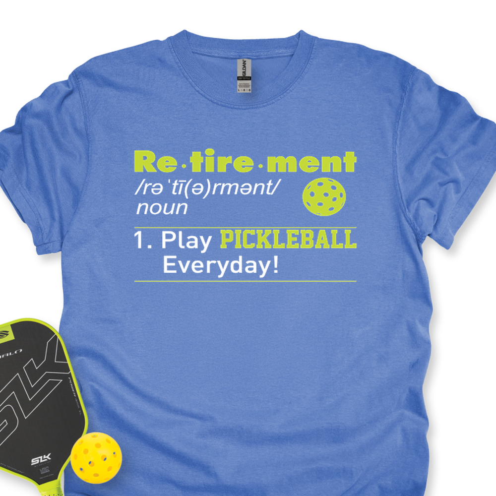 Pickleball Retirement Define Unisex T-Shirt - Picklechillz