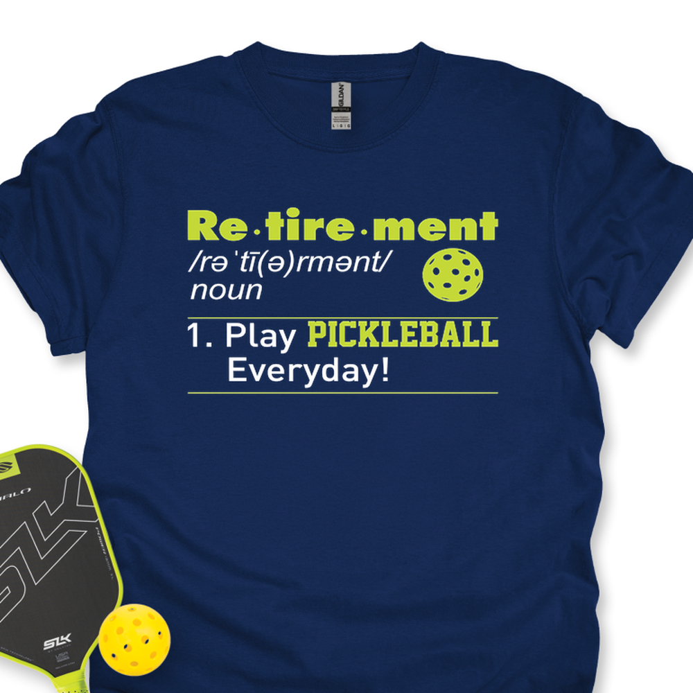 Pickleball Retirement Define Unisex T-Shirt - Picklechillz