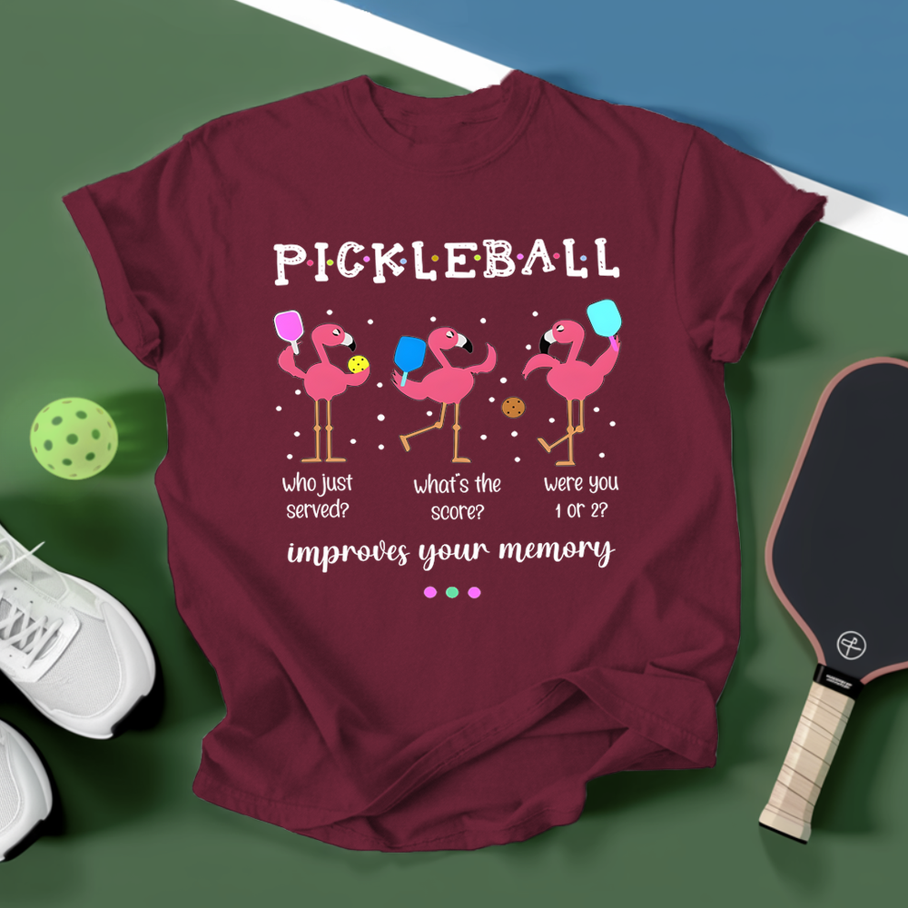 Pickleball Who Just Served? What's The Score? Unisex T-Shirt - Picklechillz