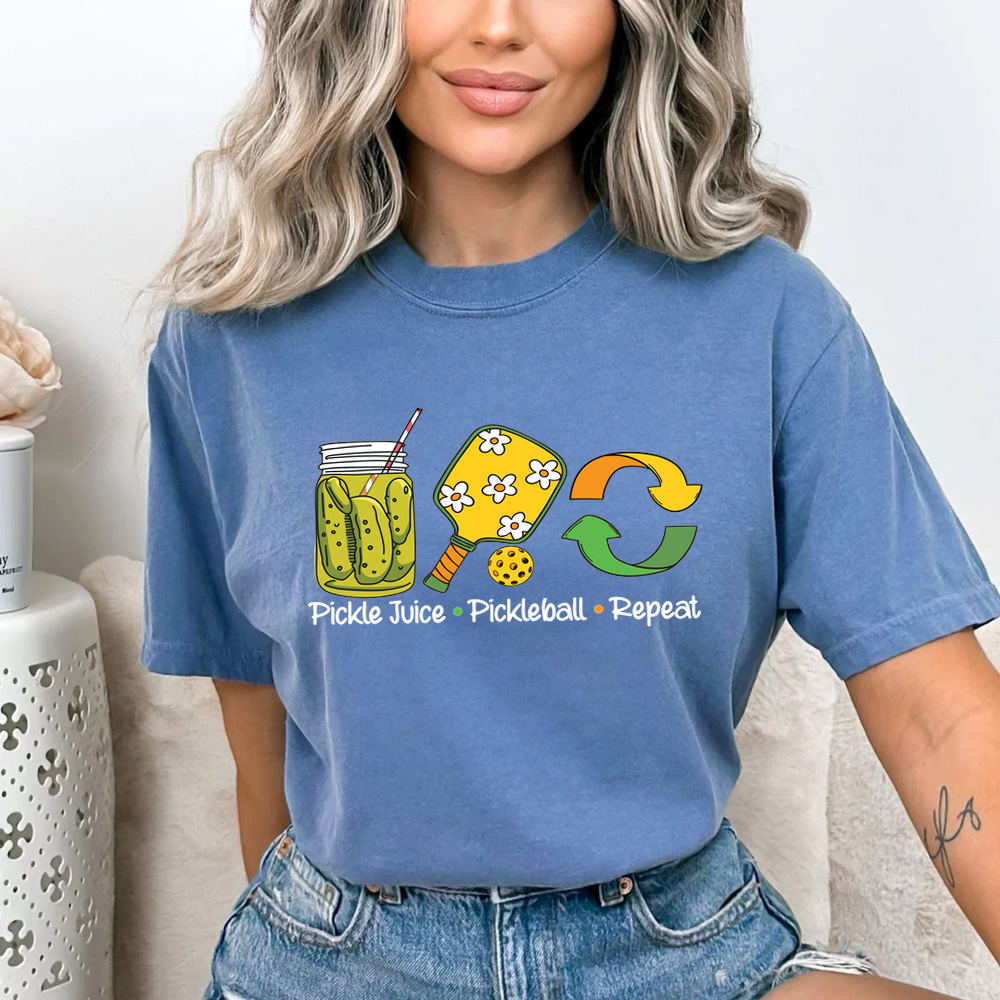 Pickle Juice Pickleball Repeat Player Unisex T-Shirt - Picklechillz