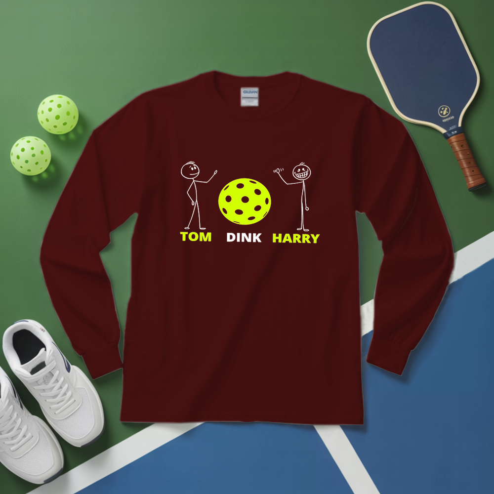 Pickleball - Tom Dink and Harry Long Sleeve - Picklechillz