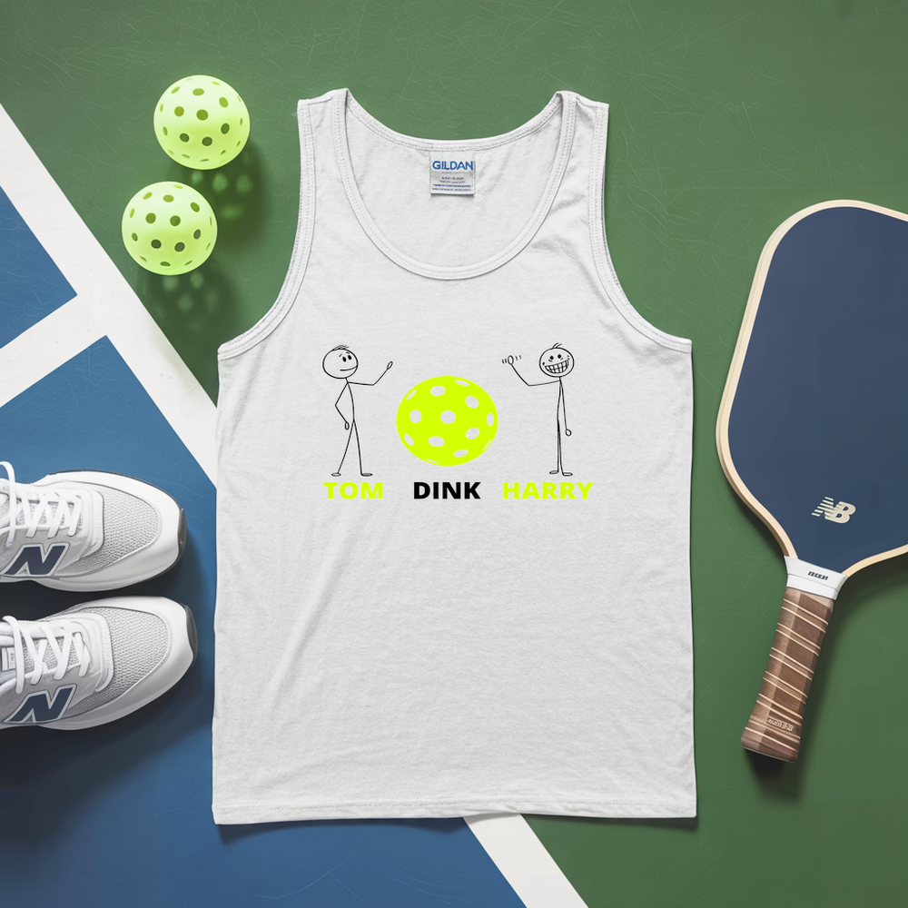 Pickleball - Tom Dink and Harry Tank Top - Picklechillz