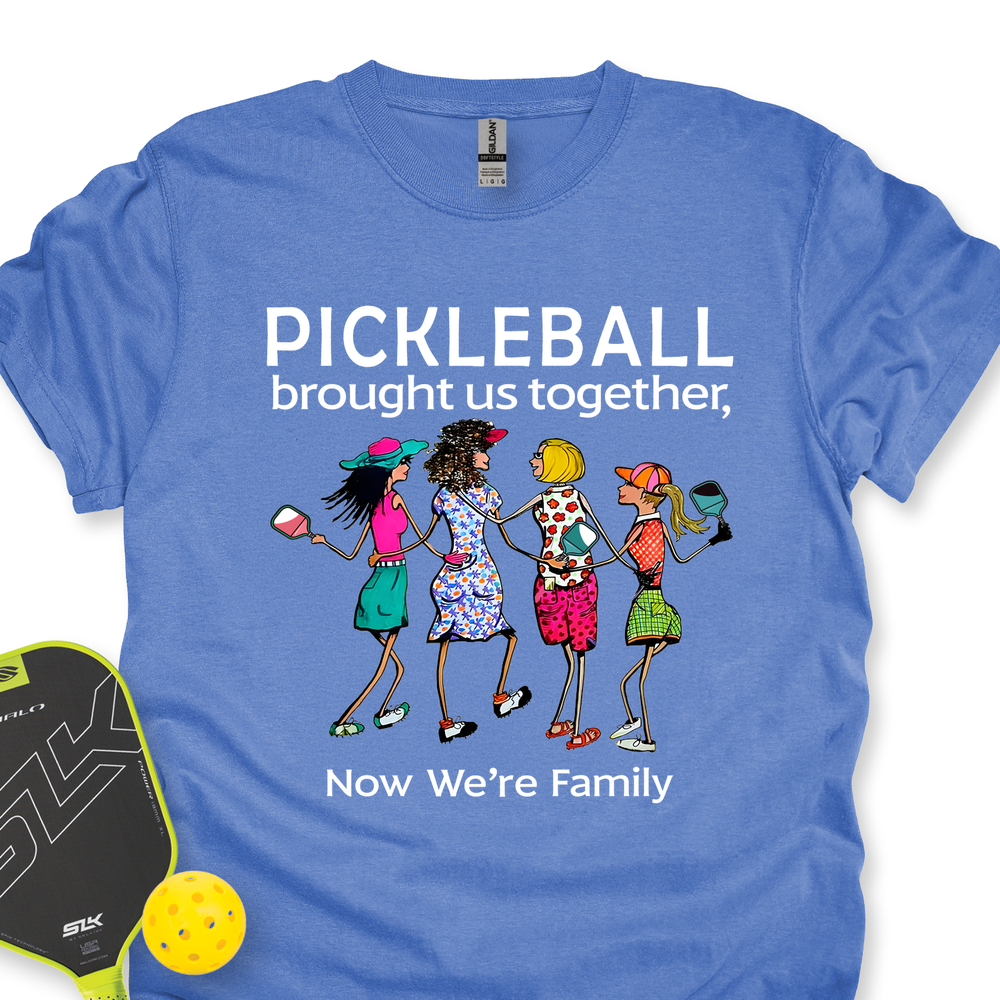 Pickleball Brought Us Together, Now We’re Family Team Friend Unisex T-Shirt - Picklechillz