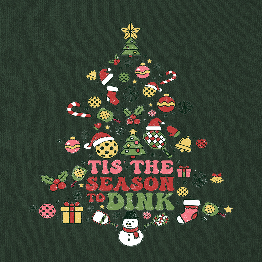 Pickleball Christmas Tree Sweatshirt - Picklechillz