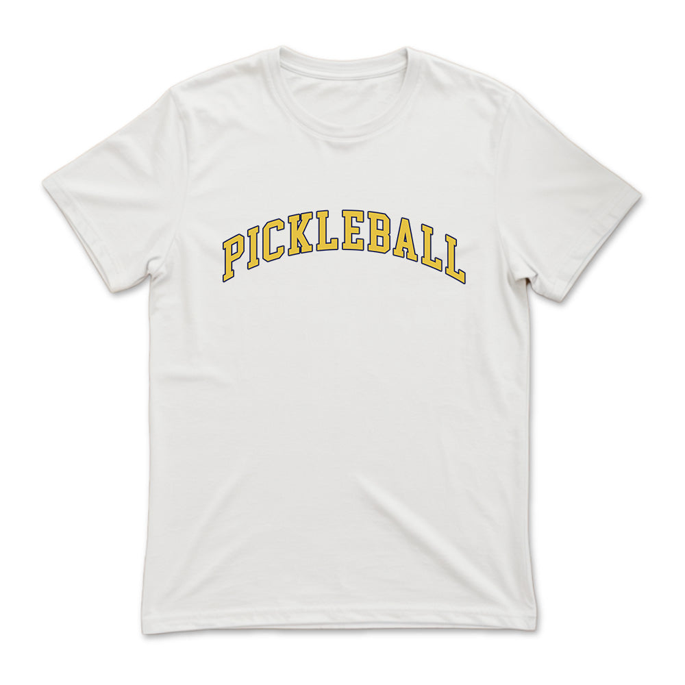 Comfort Colors® Vintage Pickleball Shirt - Picklechillz Minimal Retro College Style Tee