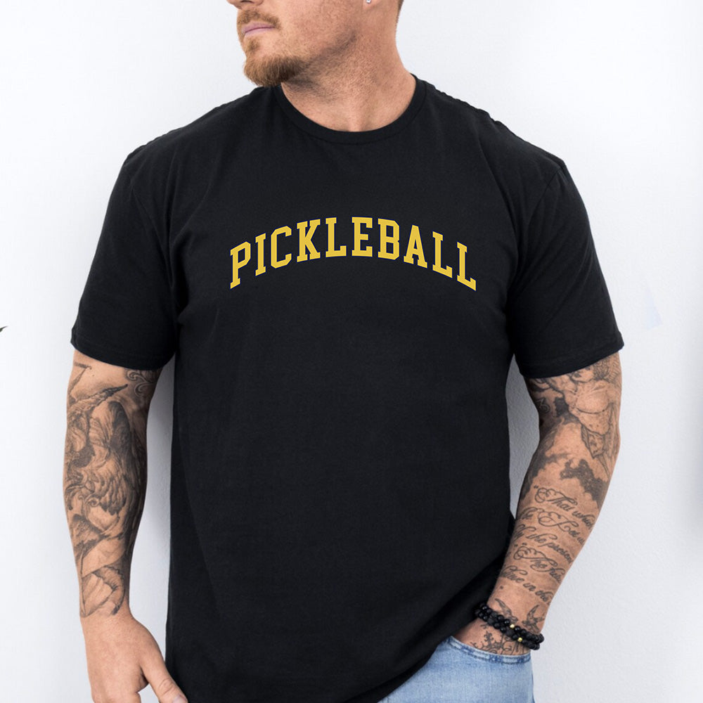 Comfort Colors® Vintage Pickleball Shirt - Picklechillz Minimal Retro College Style Tee