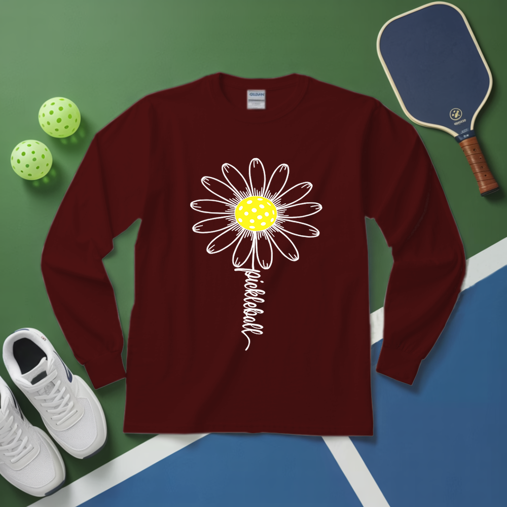 Sunflower Pickleball Long Sleeve - Picklechillz