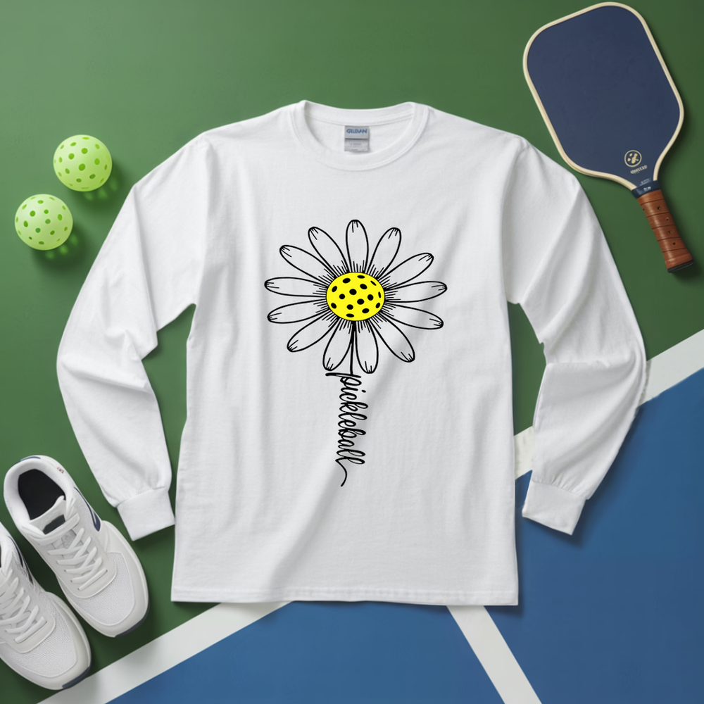 Sunflower Pickleball Long Sleeve - Picklechillz