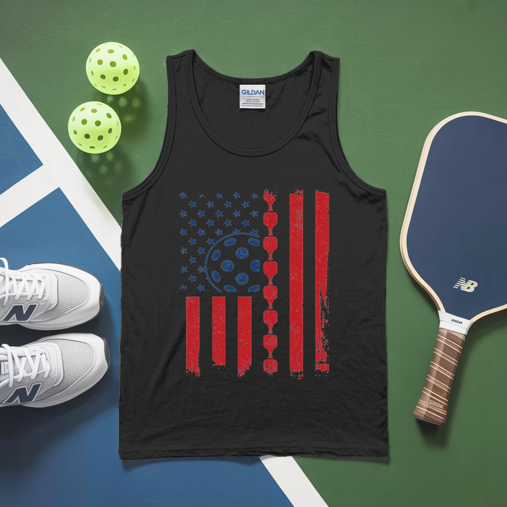 Pickleball Flag Tank Top - Picklechillz