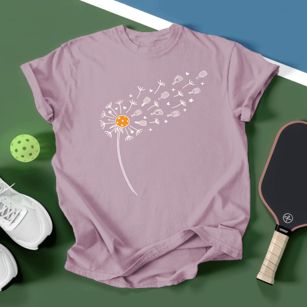 Pickleball Dandelion Unisex T-Shirt - Picklechillz