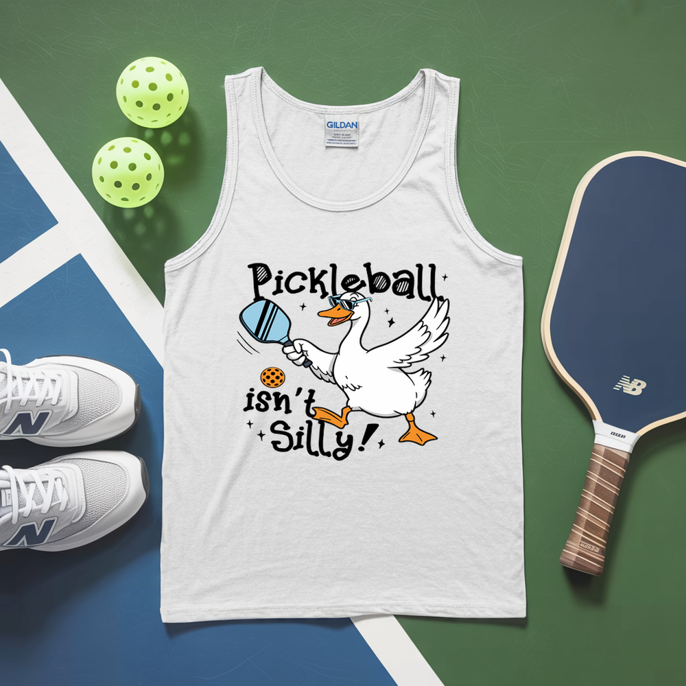 Pickleball Isn’t Silly Graphic Tank Top - Picklechillz
