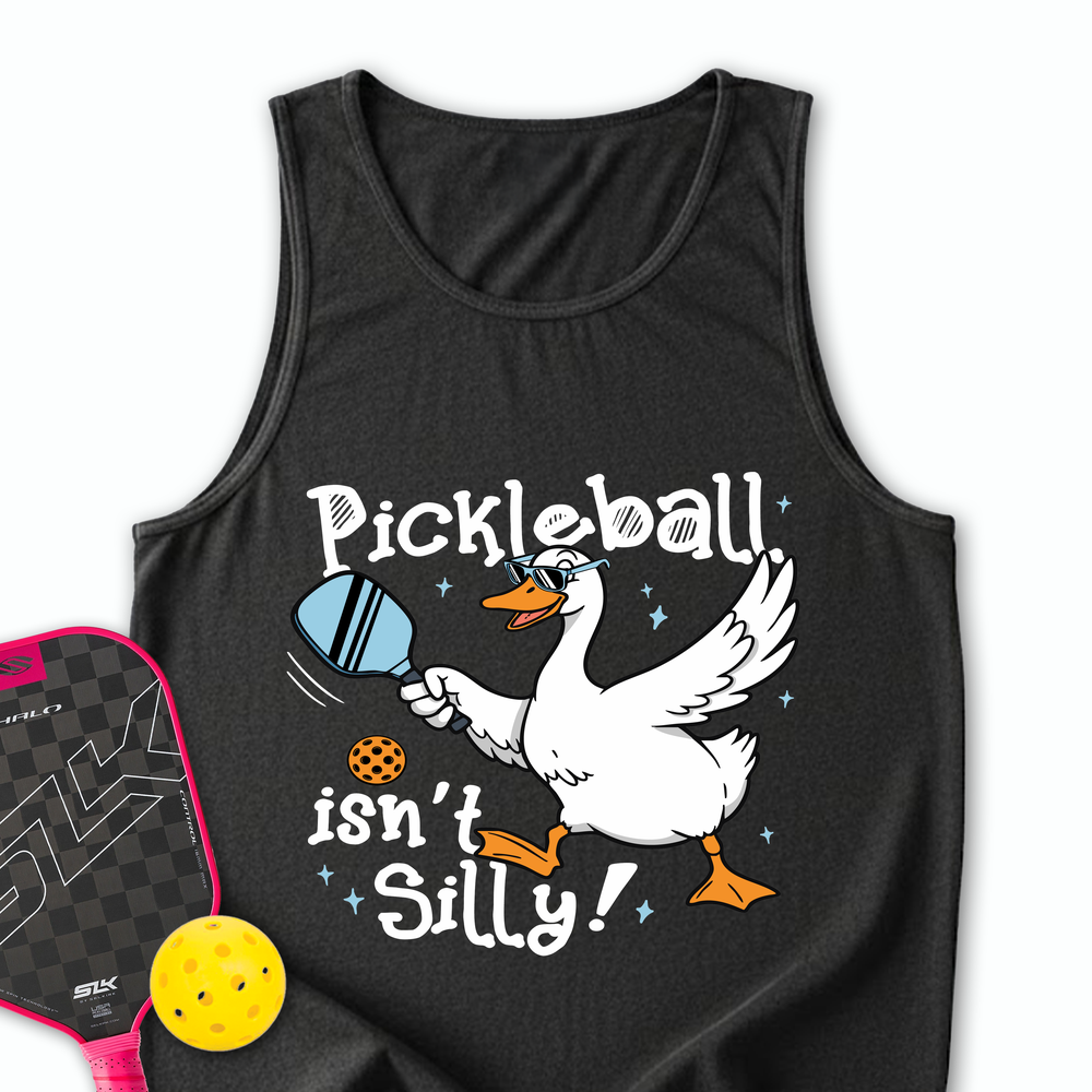 Pickleball Isn’t Silly Graphic Tank Top - Picklechillz