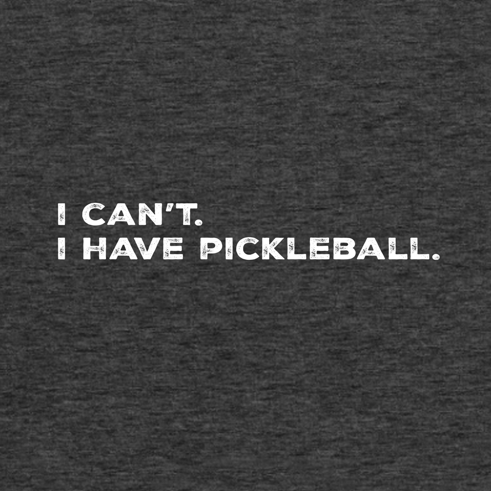 I Can't I Have Pickleball Tank Top - Picklechillz