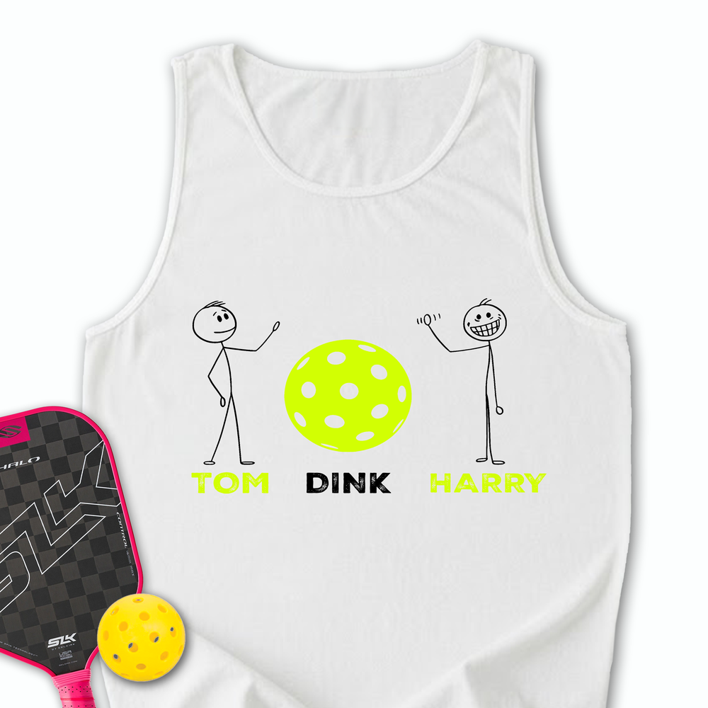 Pickleball - Tom Dink and Harry Tank Top - Picklechillz