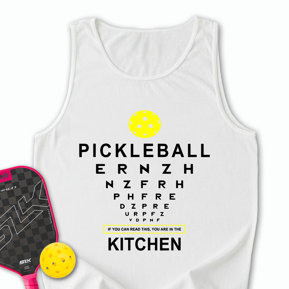 Funny Pickleball Kitchen Tank Top - Picklechillz