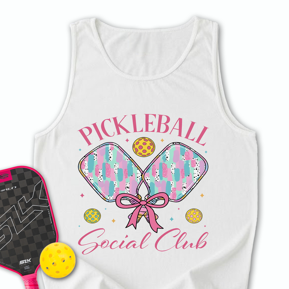 Pickleball Social Club Graphic Tank Top - Picklechillz