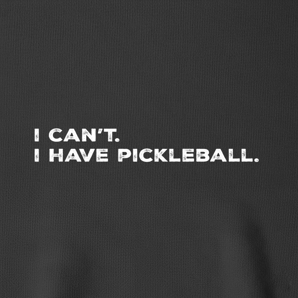 I Can't I Have Pickleball V-Neck T-Shirt - Picklechillz