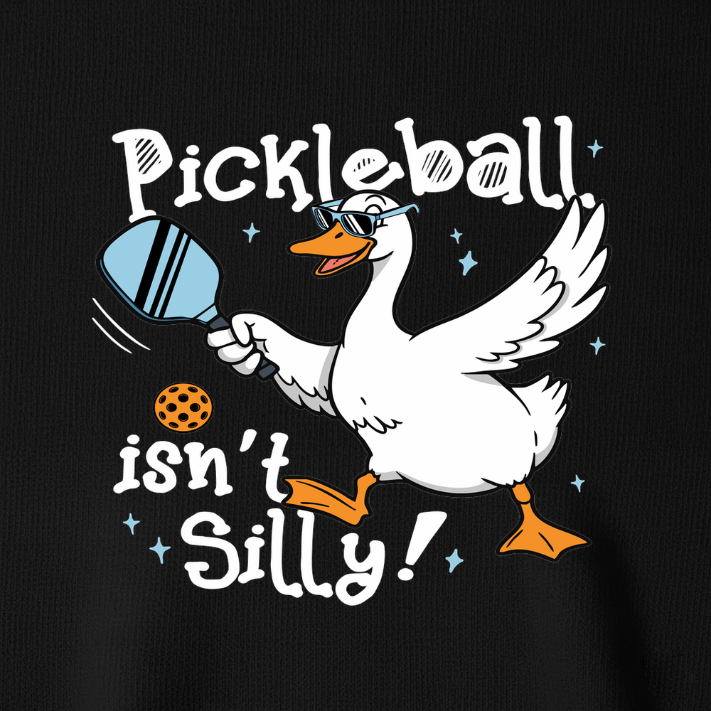 Pickleball Isn’t Silly Graphic Tee V-Neck T-Shirt - Picklechillz
