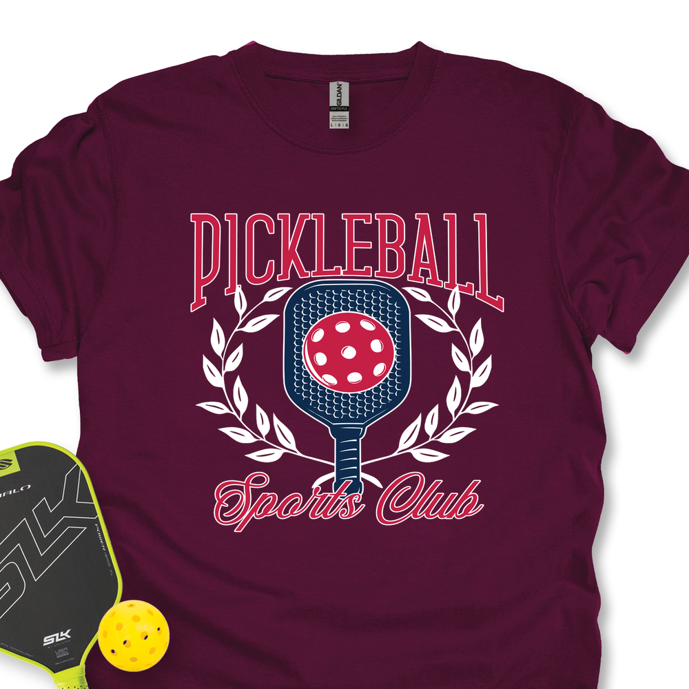 Pickleball Sports Club Graphic Unisex T-Shirt - Picklechillz