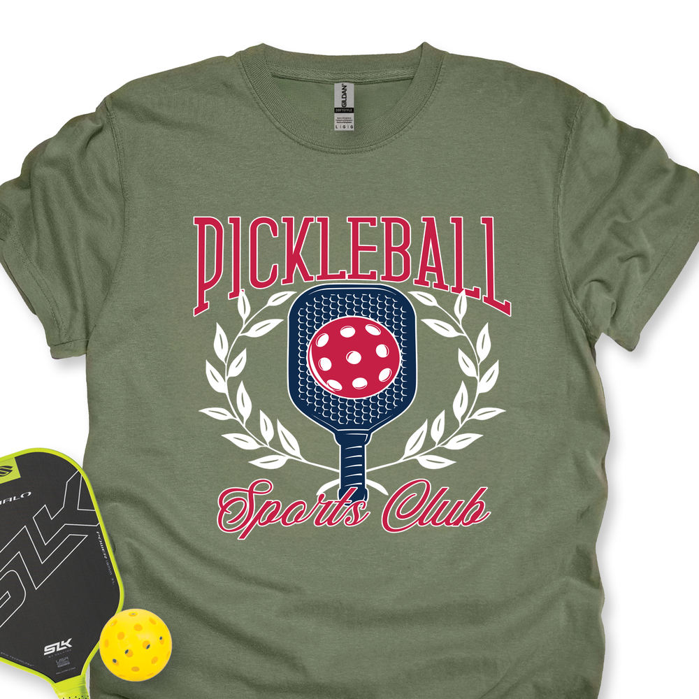 Pickleball Sports Club Graphic Unisex T-Shirt - Picklechillz