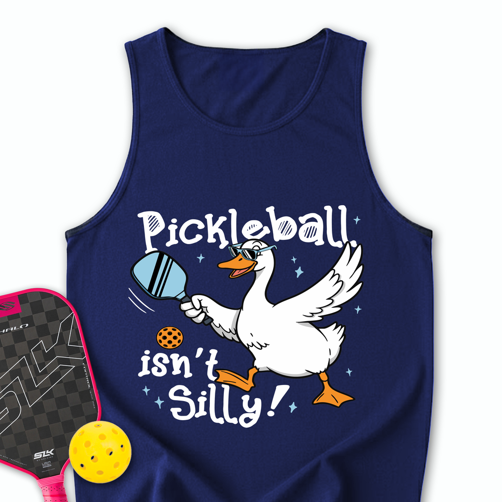 Pickleball Isn’t Silly Graphic Tank Top - Picklechillz