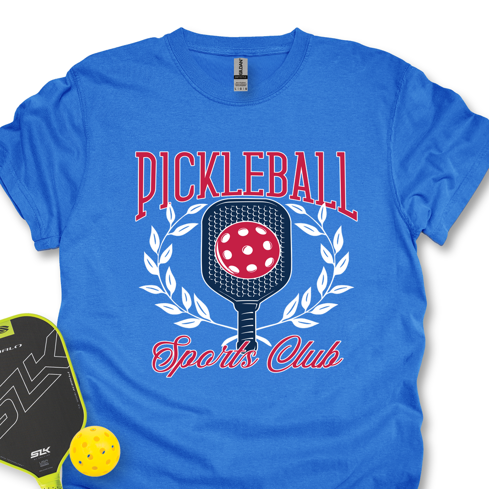 Pickleball Sports Club Graphic Unisex T-Shirt - Picklechillz