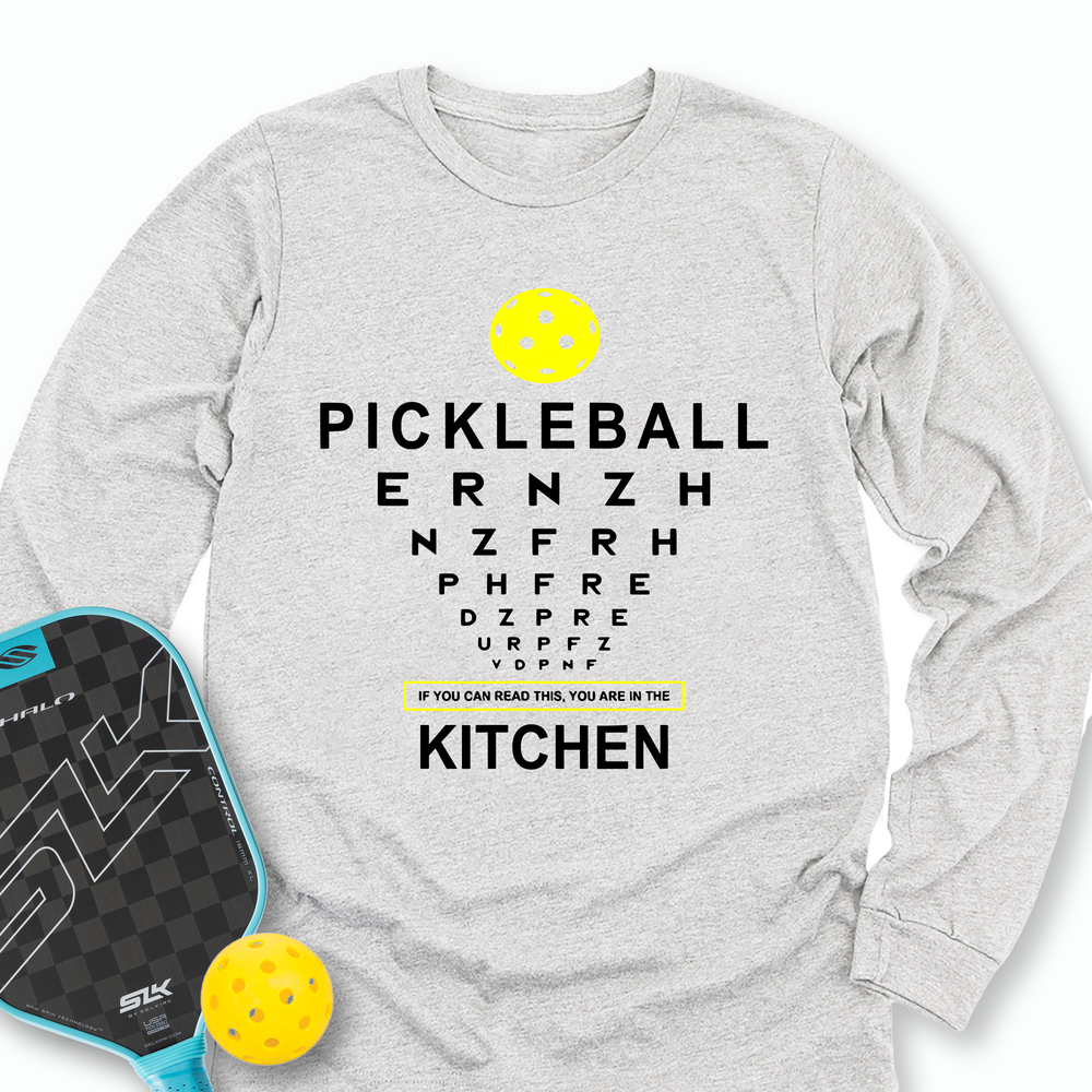 Funny Pickleball Kitchen Long Sleeve - Picklechillz