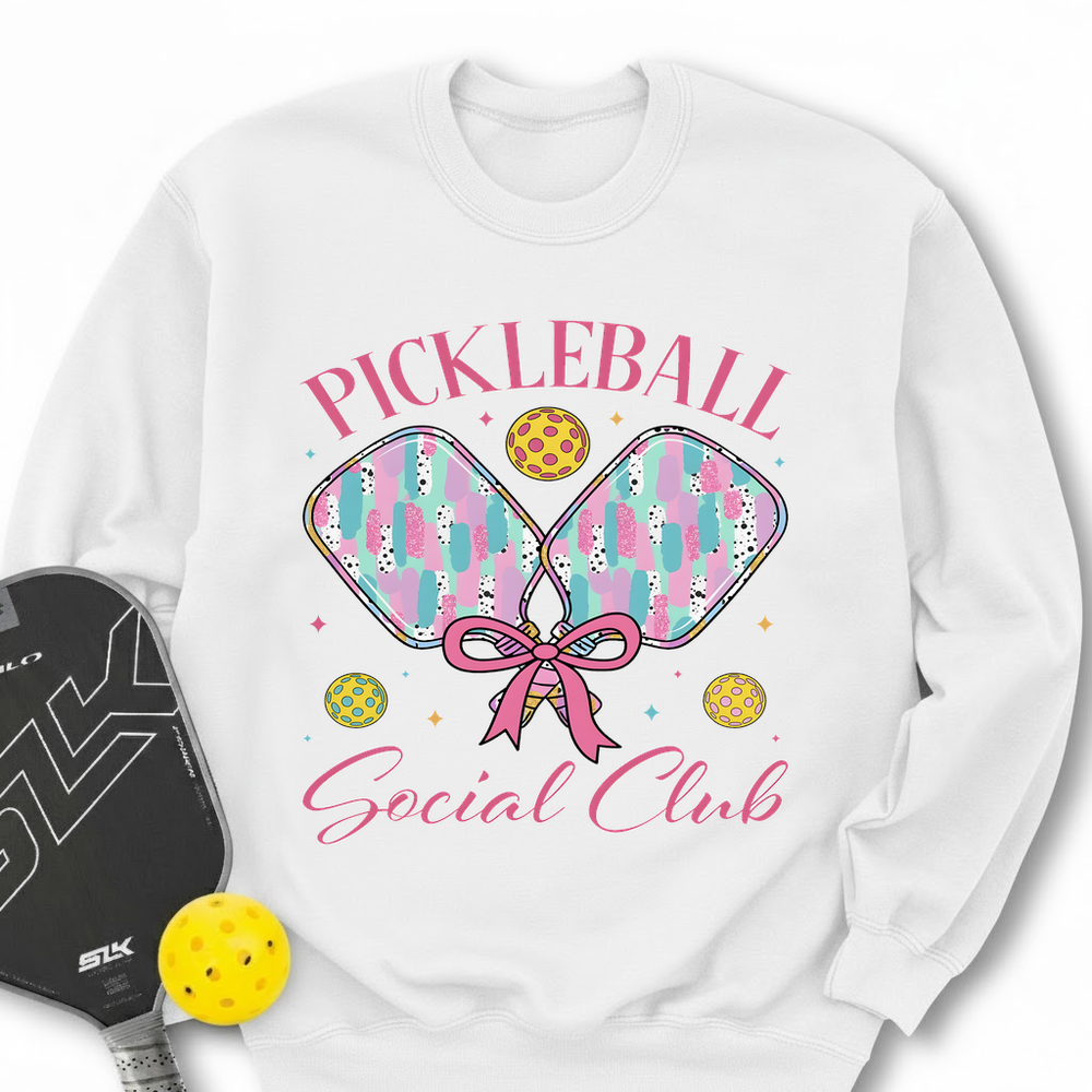 Pickleball Social Club Sweatshirt - Picklechillz