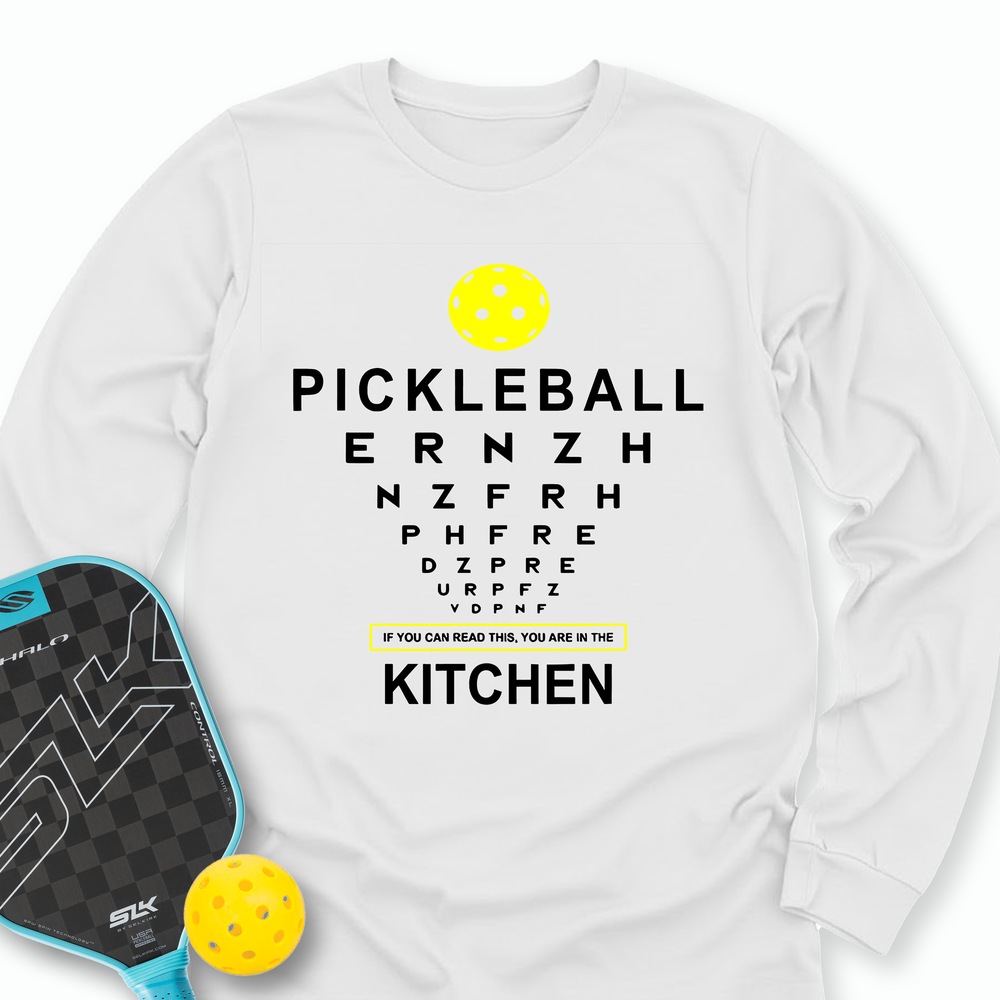 Funny Pickleball Kitchen Long Sleeve - Picklechillz