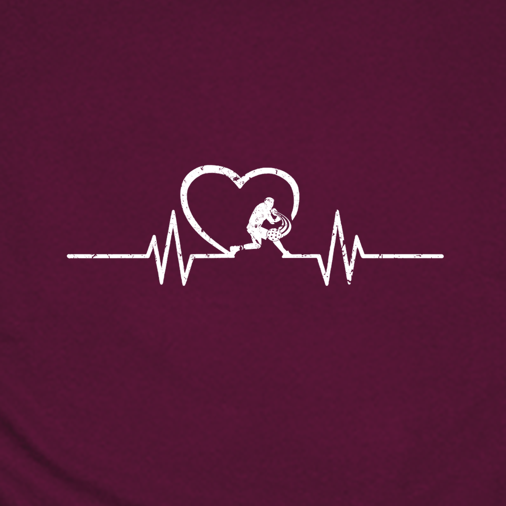 Pickleball Heart  Unisex T-Shirt - Picklechillz