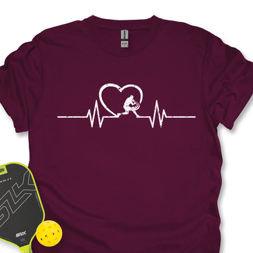 Pickleball Heart  Unisex T-Shirt - Picklechillz