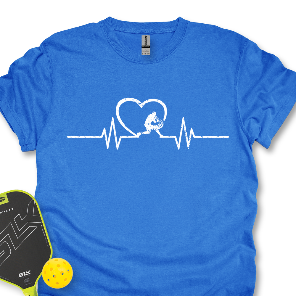Pickleball Heart  Unisex T-Shirt - Picklechillz