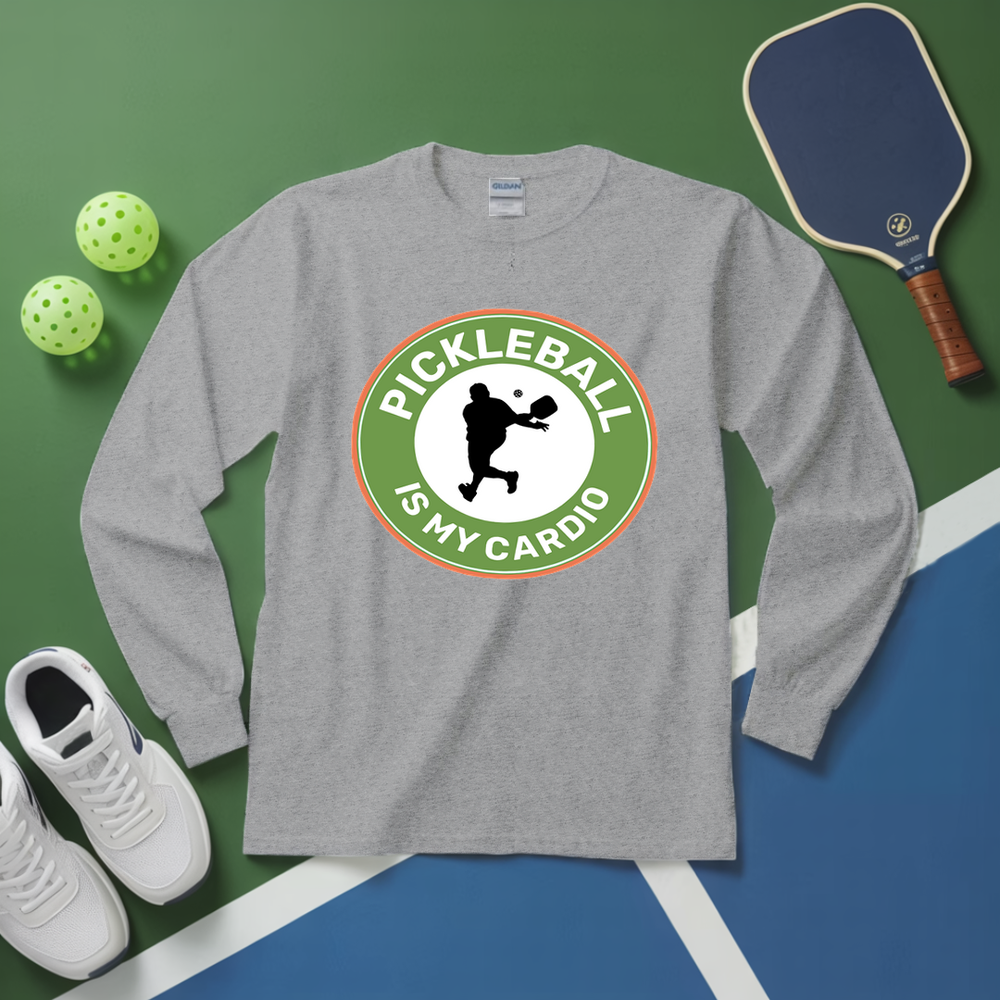 Pickleball Is My Cardio Long Sleeve - Picklechillz