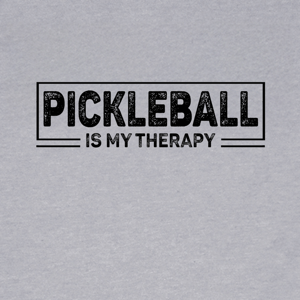 Pickleball Is My Therapy Retro Unisex T-Shirt - Picklechillz