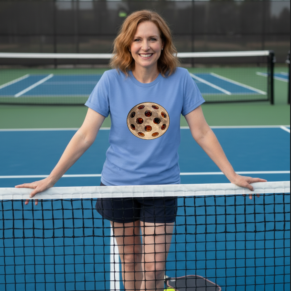 Pickleball Moon Unisex T-Shirt - Picklechillz