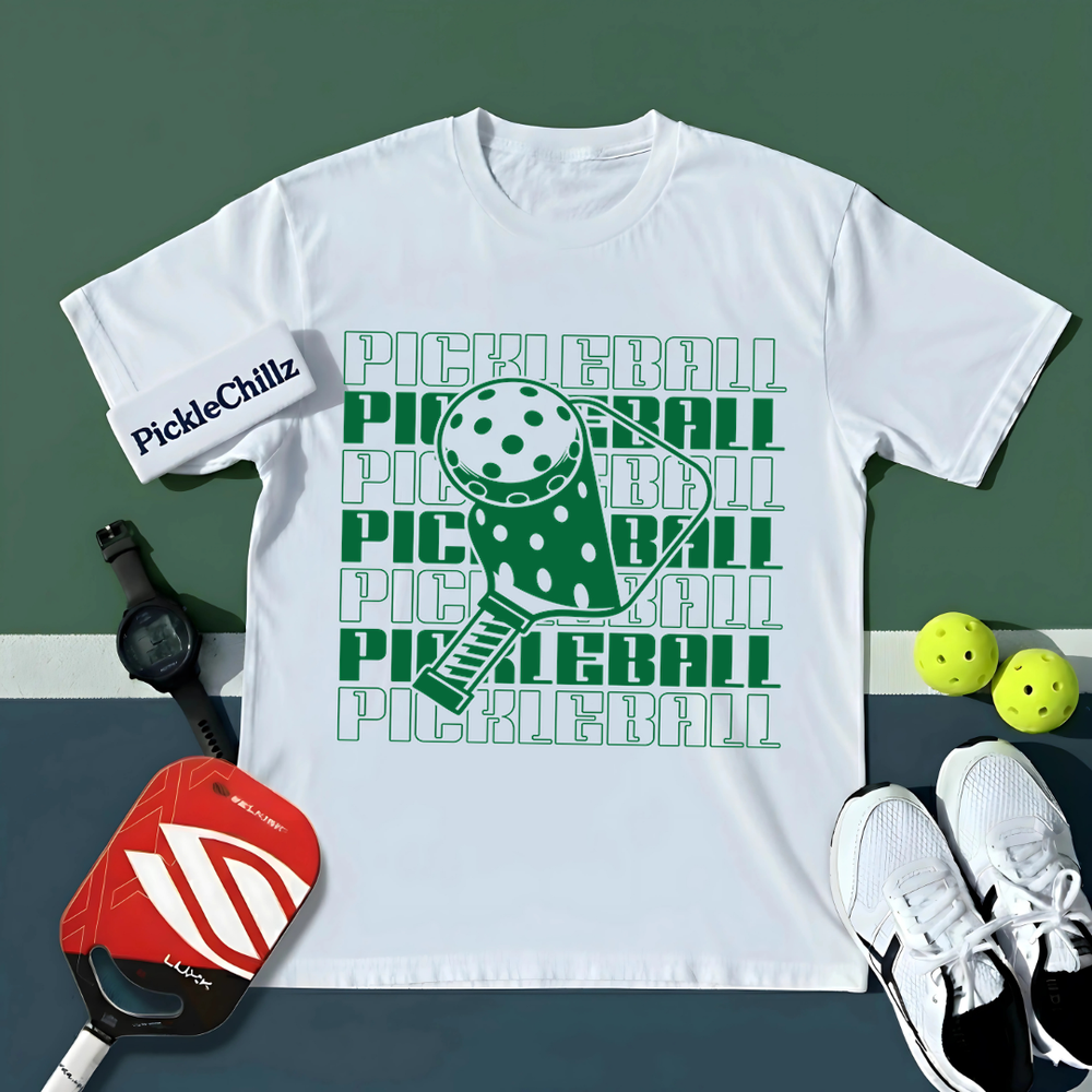 Pickleball Paddles And Ball Unisex T-Shirt - Picklechillz