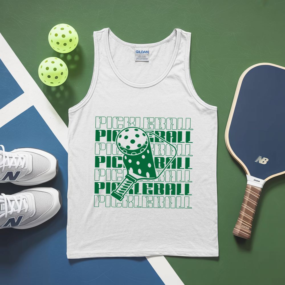 Pickleball Paddles And Ball Tank Top - Picklechillz