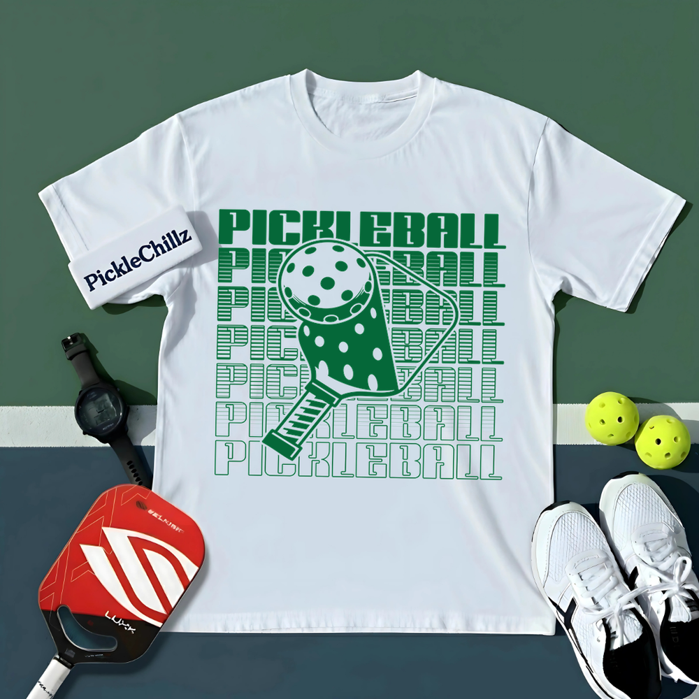 Pickleball Ppaddles And Ball Unisex T-Shirt - Picklechillz