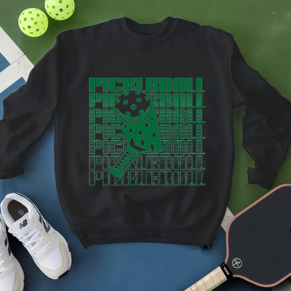 Pickleball Ppaddles And Ball Sweatshirt - Picklechillz