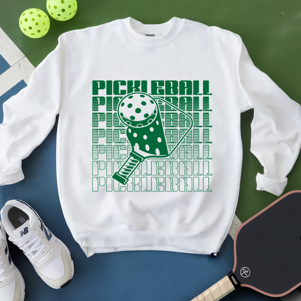 Pickleball Ppaddles And Ball Sweatshirt - Picklechillz