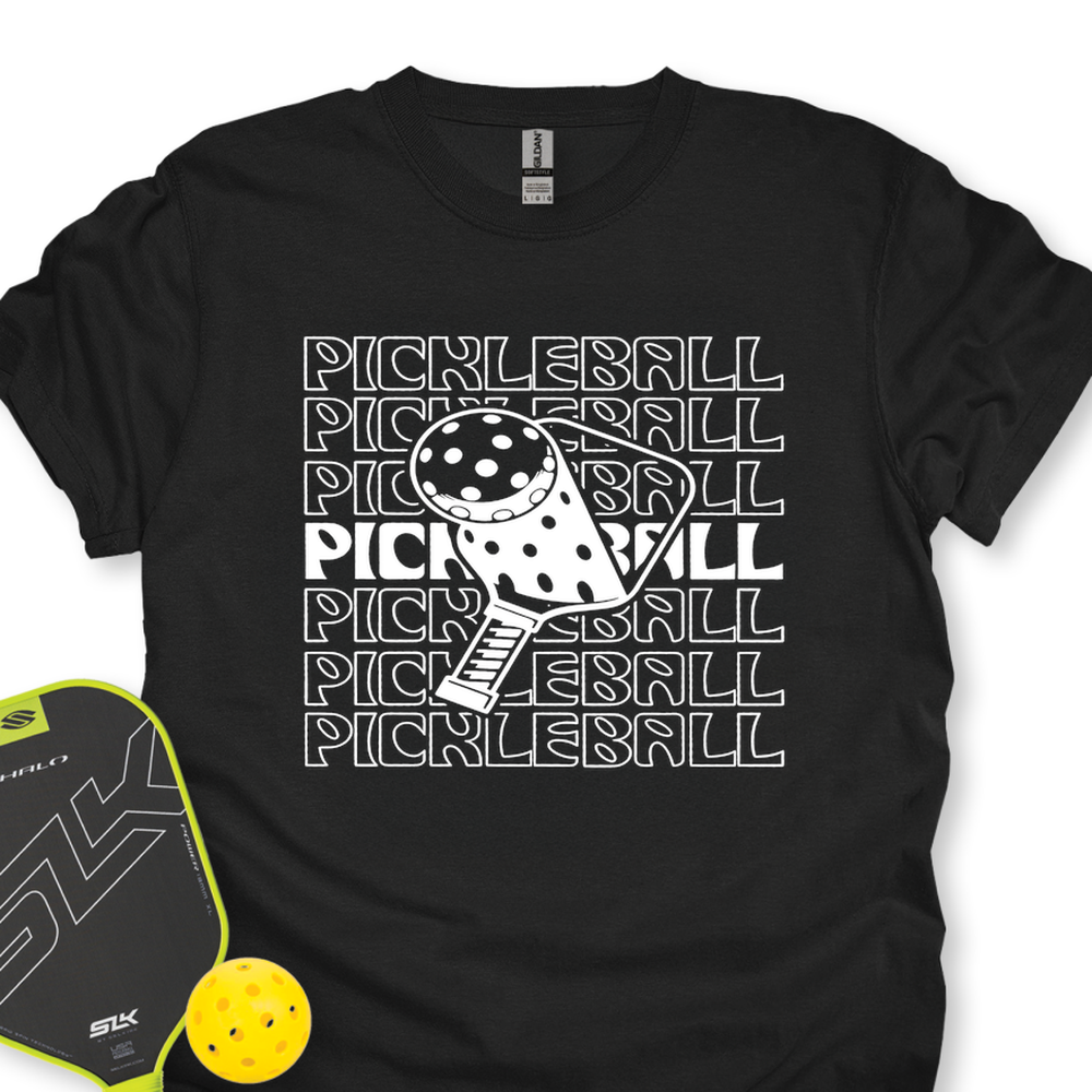 Pickleball Paddle and Ball Unisex T-Shirt - Picklechillz
