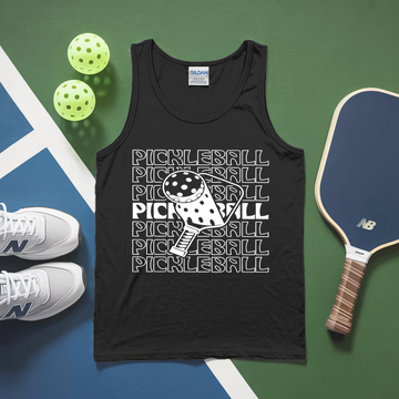 Pickleball Paddle and Ball Tank Top - Picklechillz