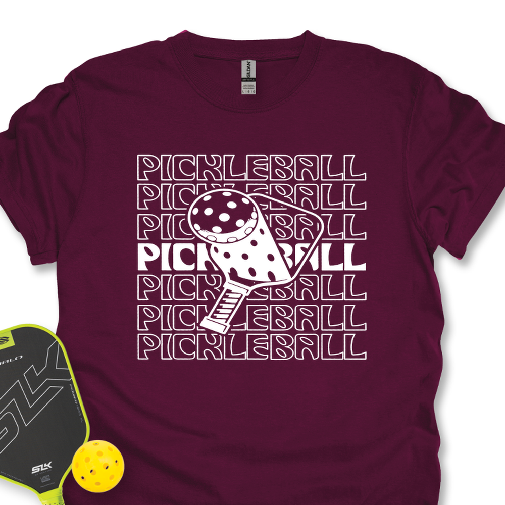 Pickleball Paddle and Ball Unisex T-Shirt - Picklechillz