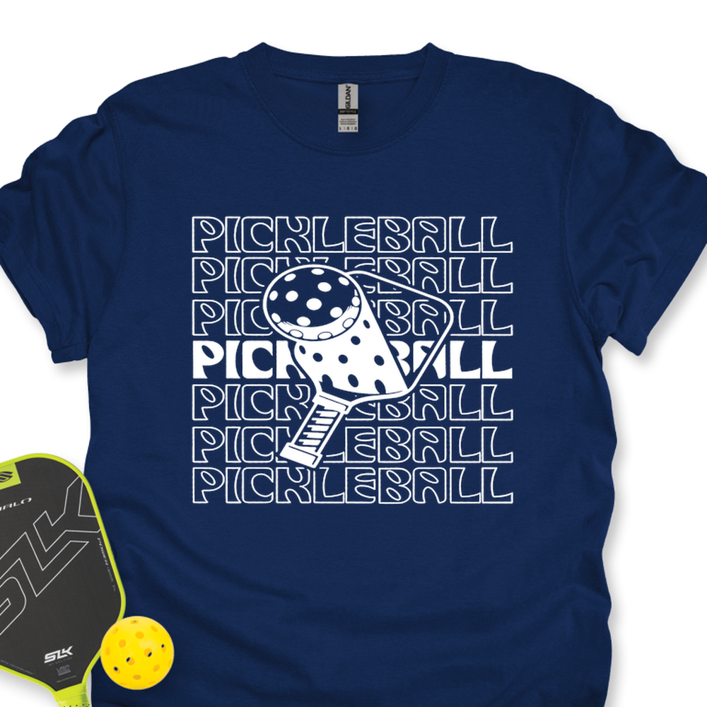 Pickleball Paddle and Ball Unisex T-Shirt - Picklechillz