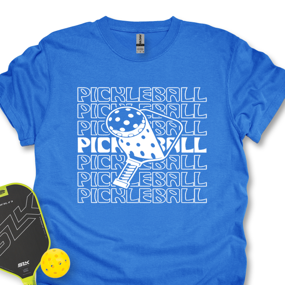 Pickleball Paddle and Ball Unisex T-Shirt - Picklechillz