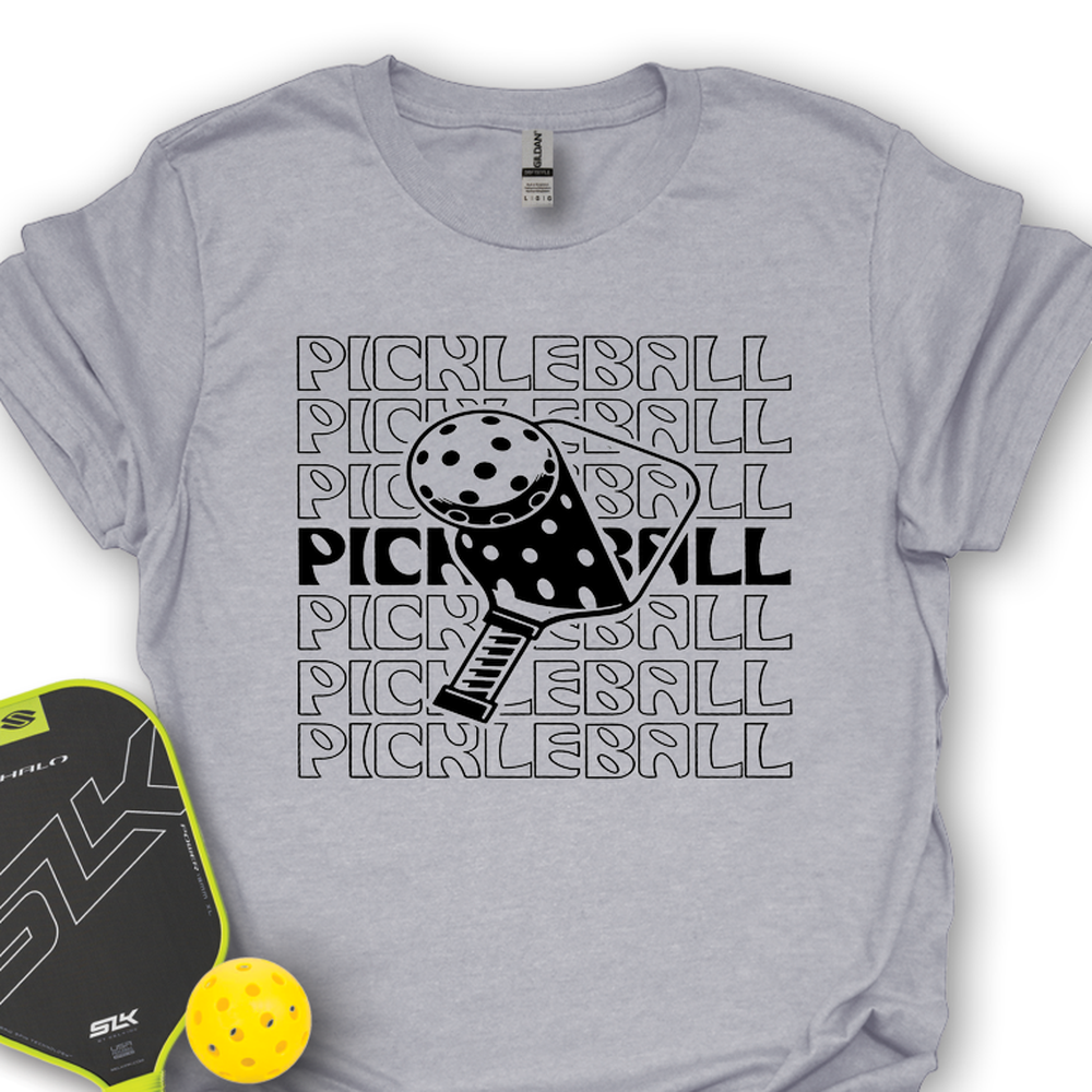 Pickleball Paddle and Ball Unisex T-Shirt - Picklechillz