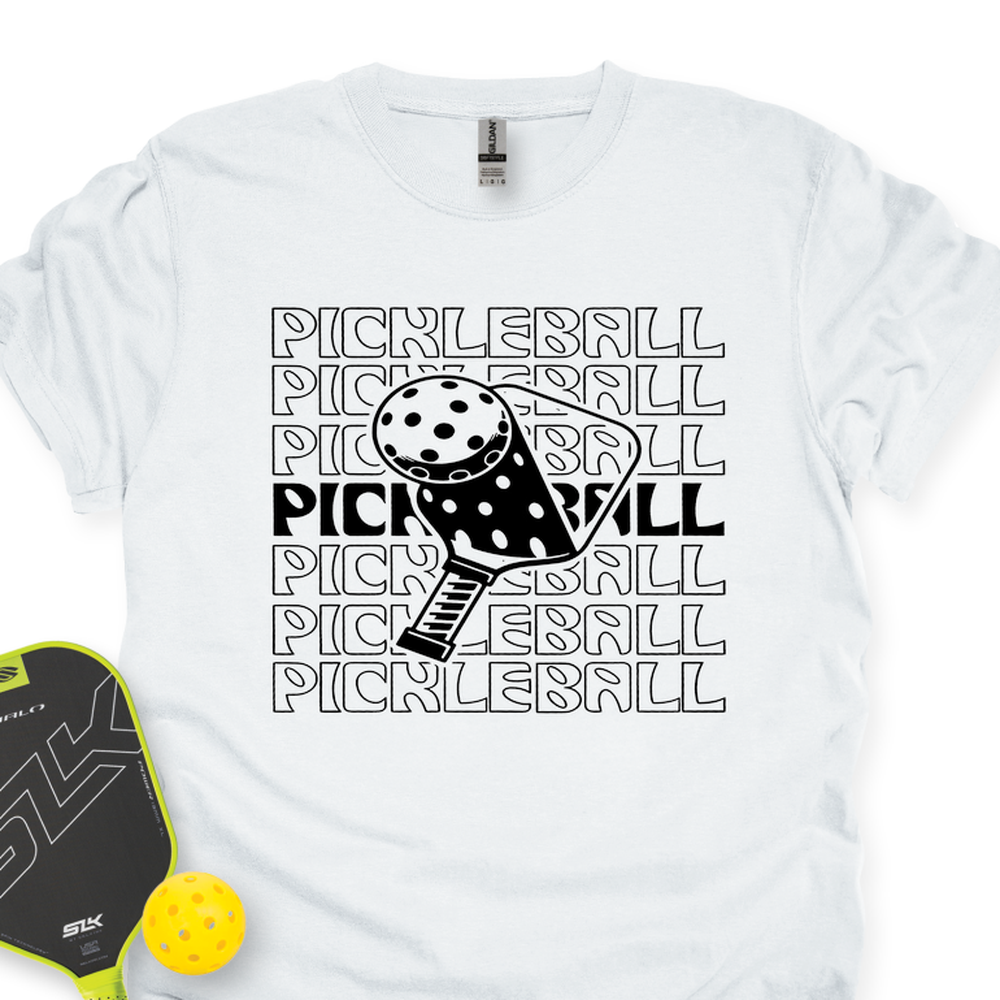 Pickleball Paddle and Ball Unisex T-Shirt - Picklechillz